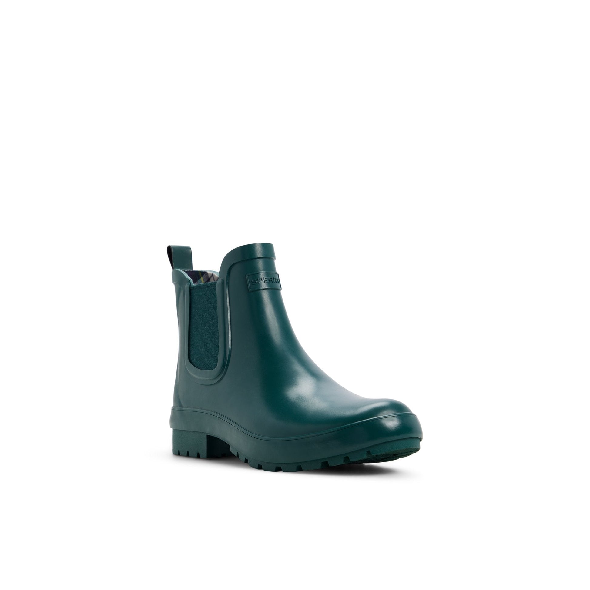 Drizzle Chelsea Rain Boot Pine Green | Sperry Online