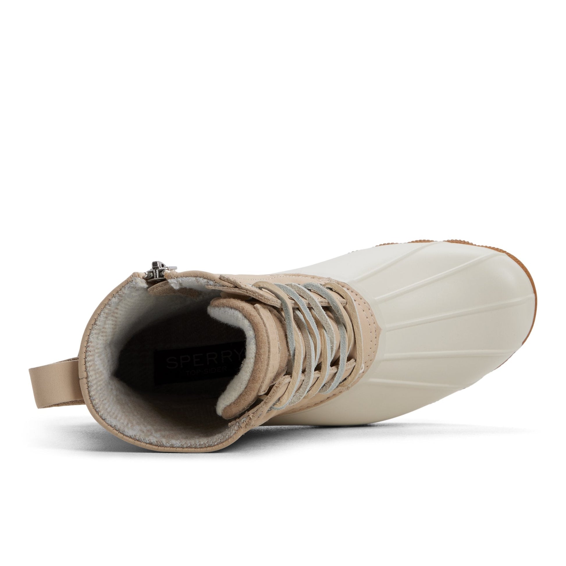 Saltwater™™ Duck Lug Boot Linen Multi | Sperry