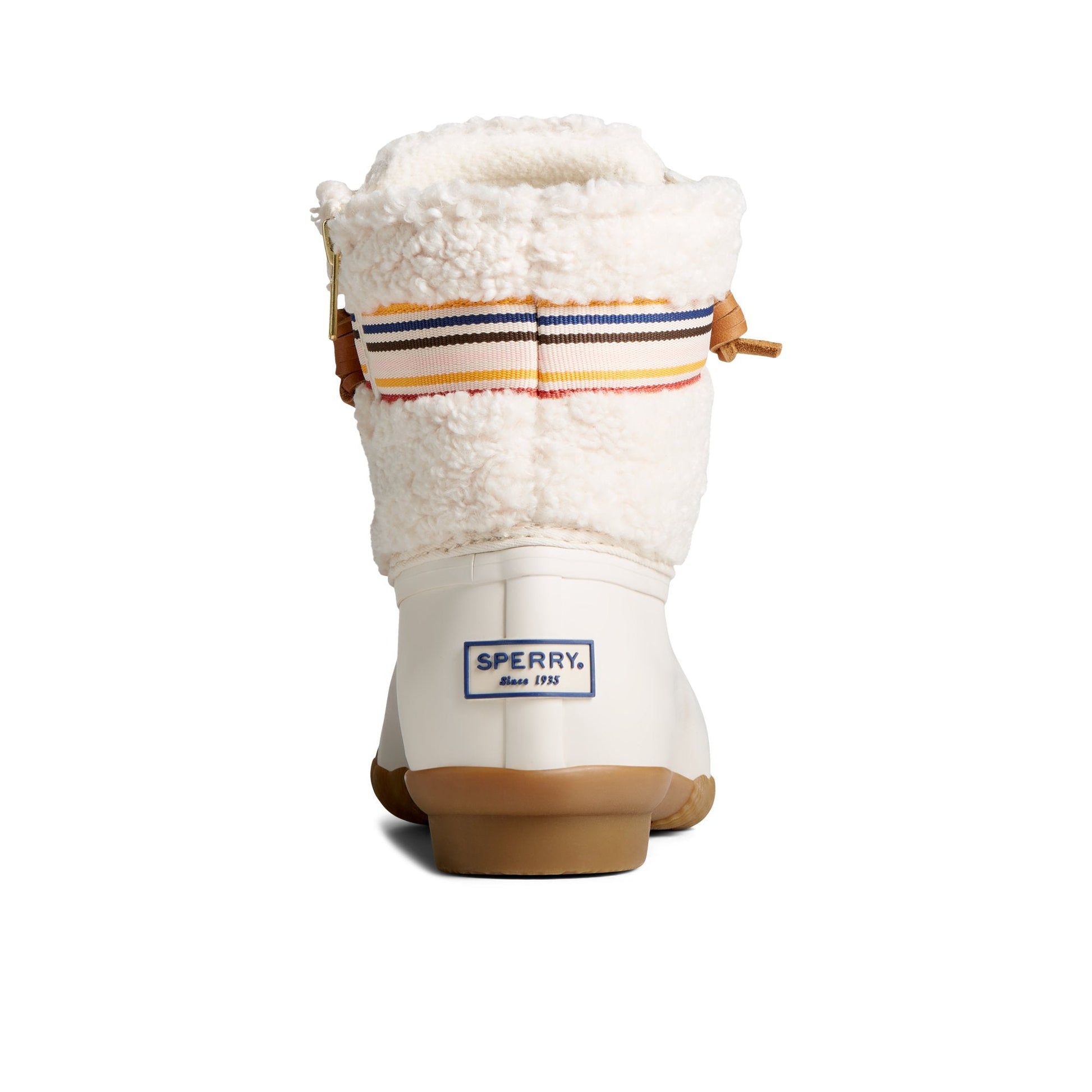 Saltwater™ Rainbow Sherpa Duck Boot Bone | Sperry