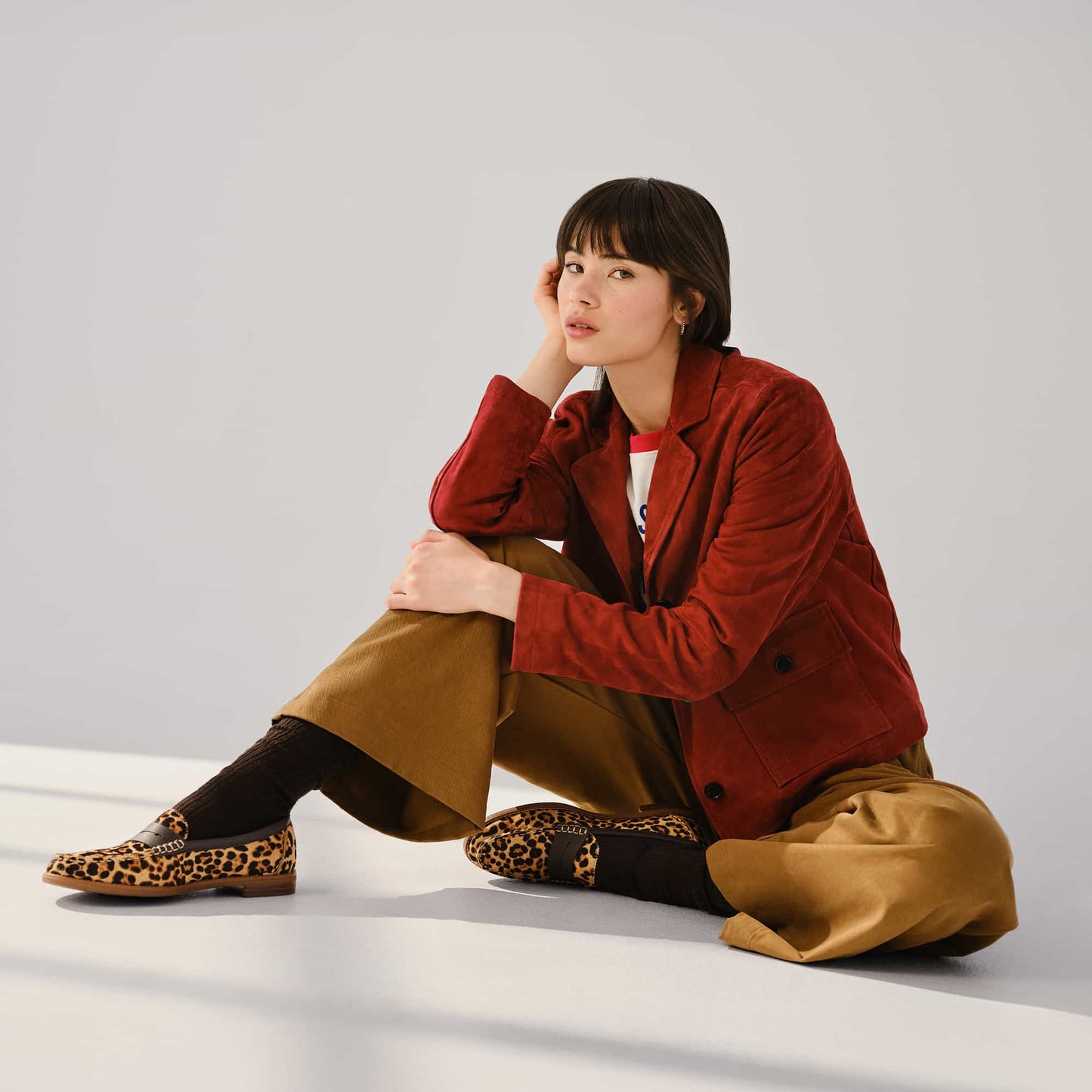 Seaport Penny Loafer Brown Primary Multi | Sperry