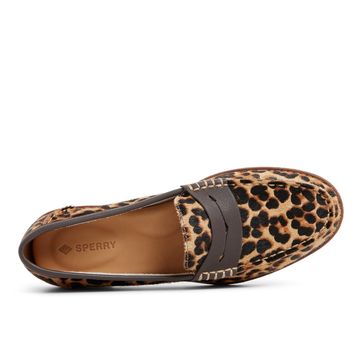 Seaport Penny Loafer Brown Primary Multi | Sperry