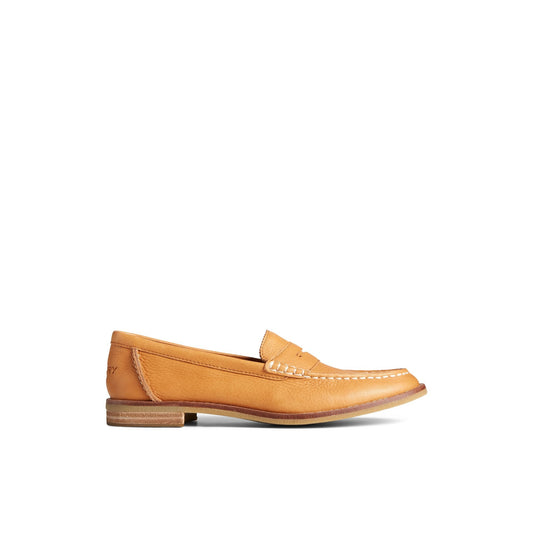 Seaport Penny Leather Loafer Medium Beige | Sperry For sale