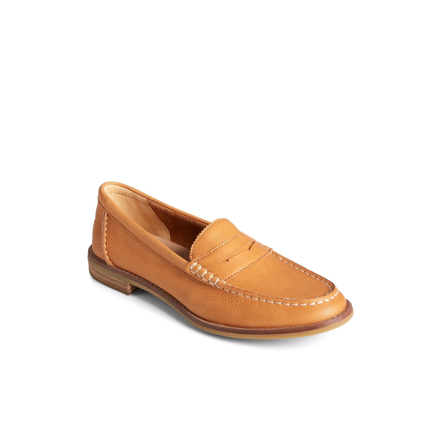 Seaport Penny Leather Loafer Medium Beige | Sperry For sale