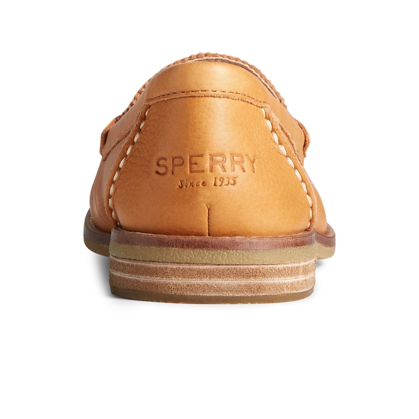 Seaport Penny Leather Loafer Medium Beige | Sperry For sale