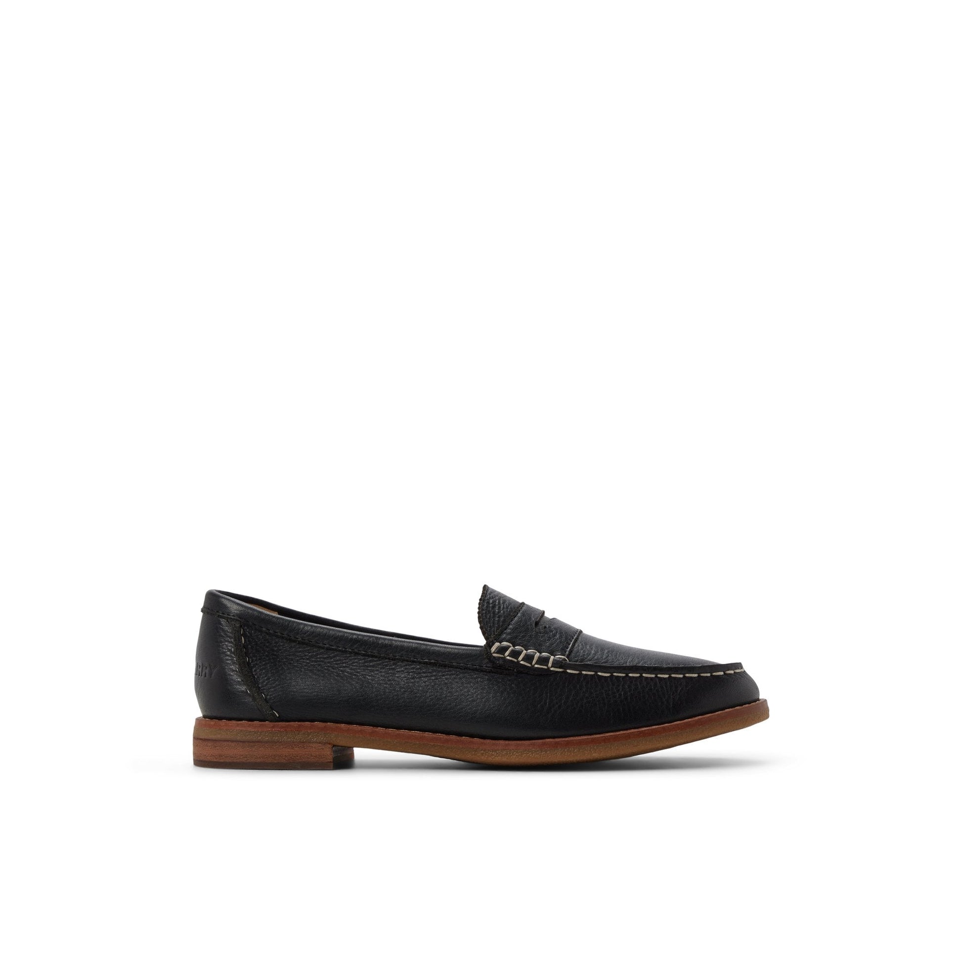 Seaport Penny Leather Loafer Black | Sperry On sale