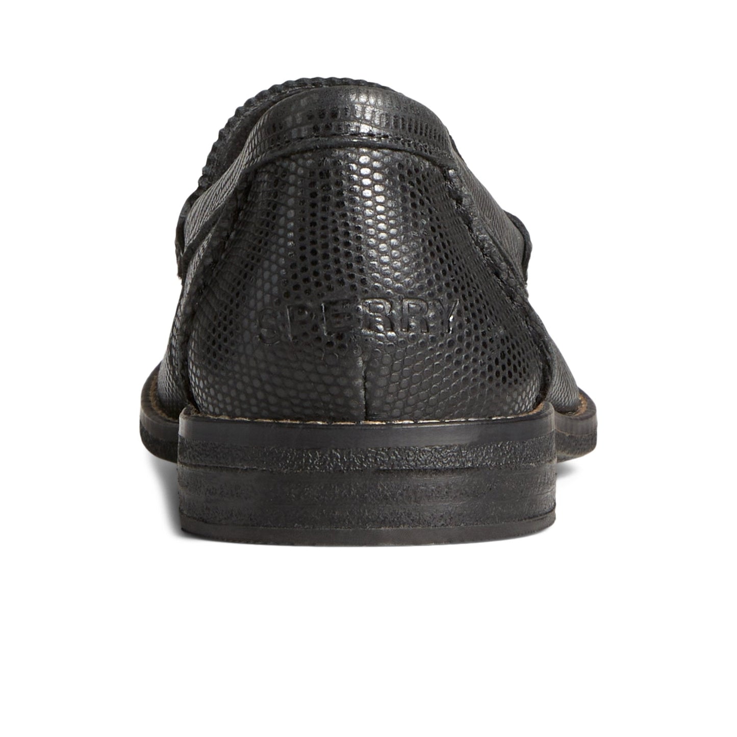 Seaport Penny Leather Loafer Black - 2 | Sperry New