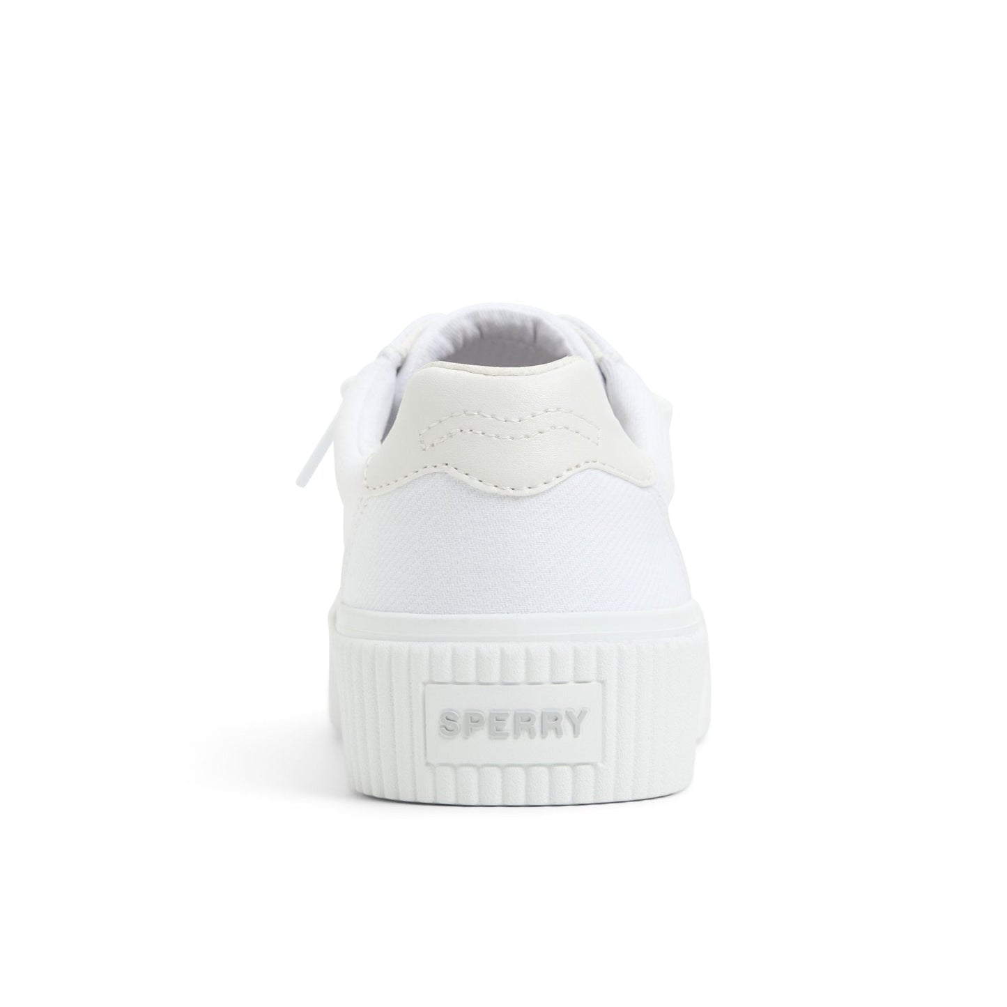 Bermuda Lace to Toe Platform Sneakers White | Sperry Discount