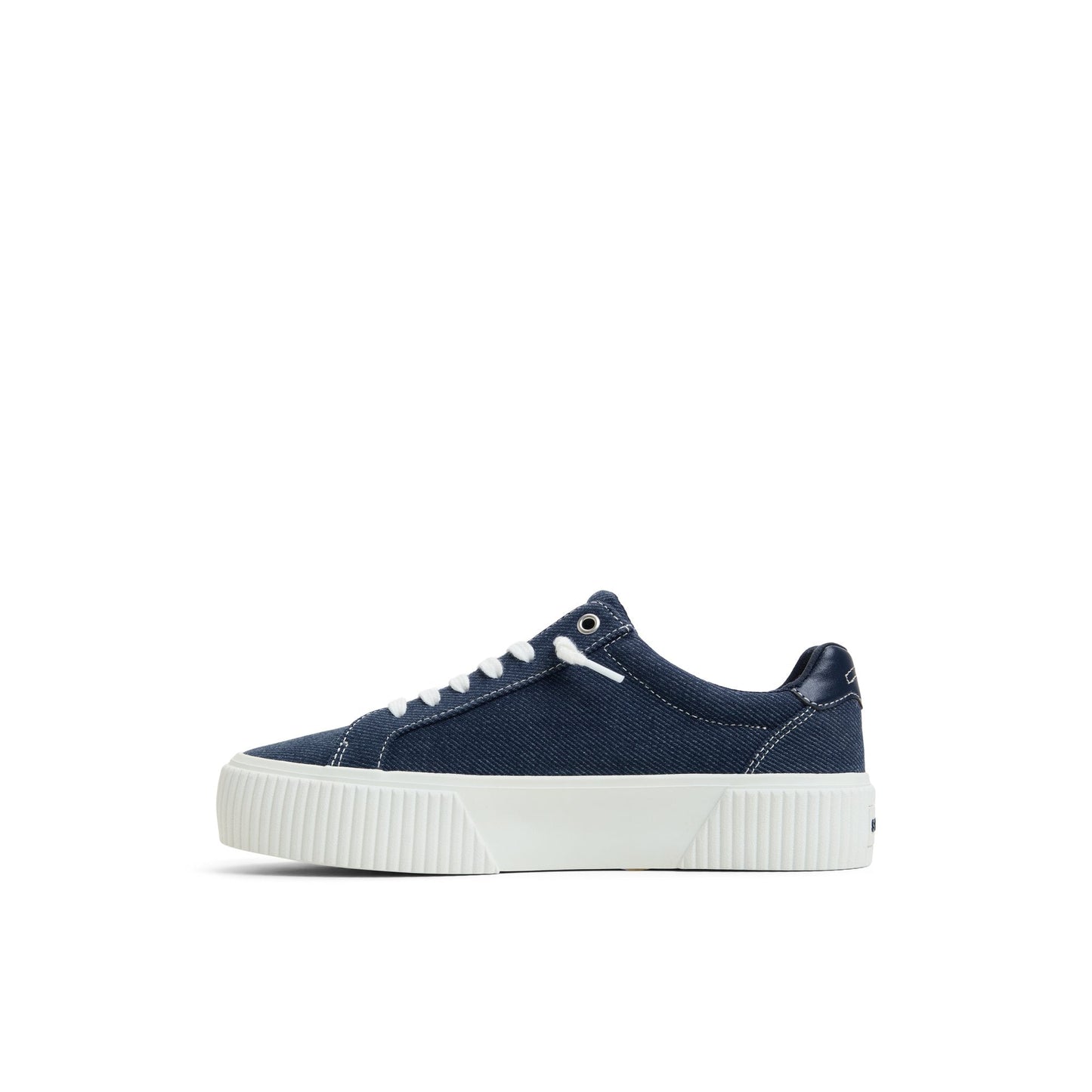 Bermuda Lace to Toe Platform Sneakers Navy | Sperry For sale