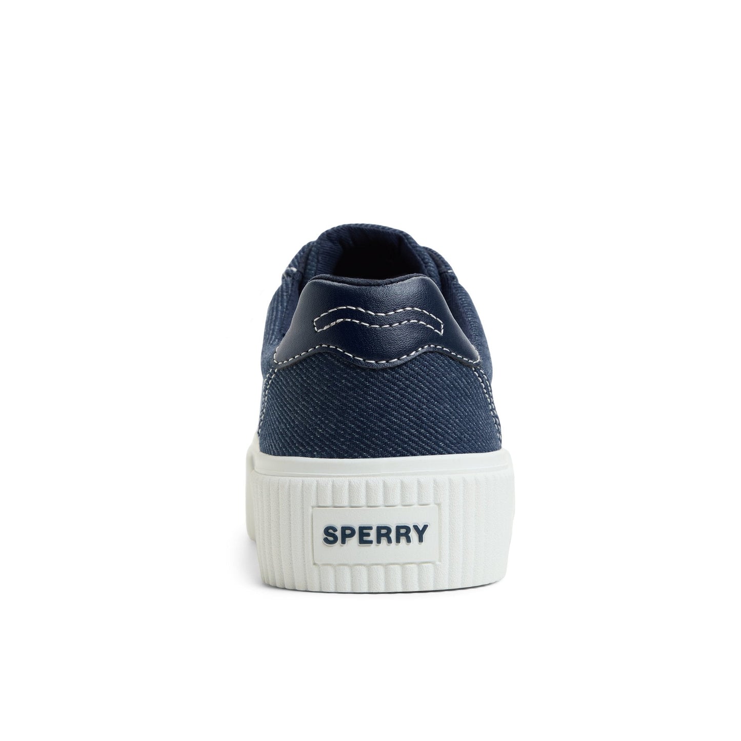 Bermuda Lace to Toe Platform Sneakers Navy | Sperry For sale