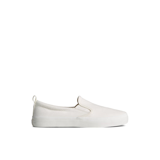 SeaCycled™ Crest Twin Gore Canvas Sneaker White | Sperry US