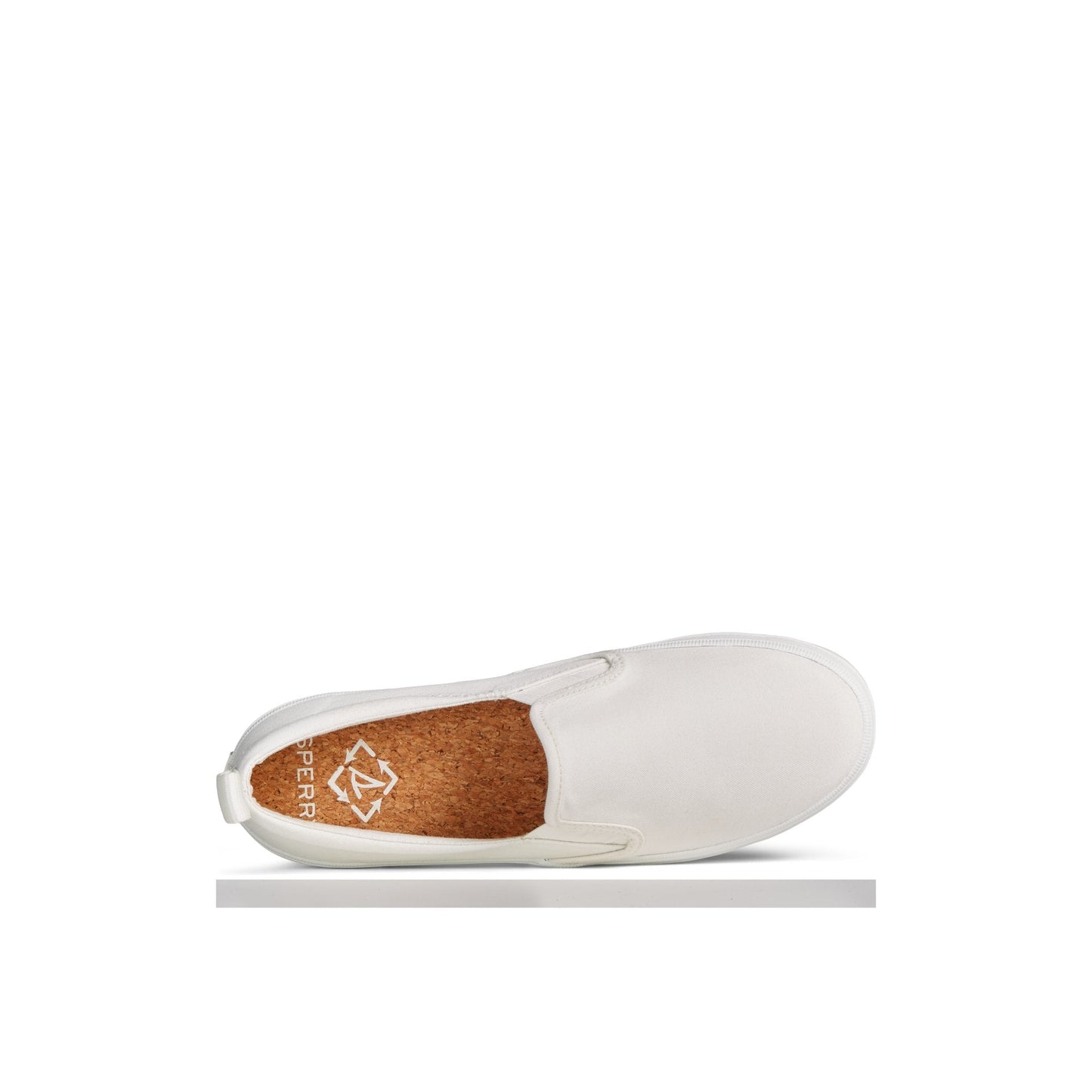 SeaCycled™ Crest Twin Gore Canvas Sneaker White | Sperry US