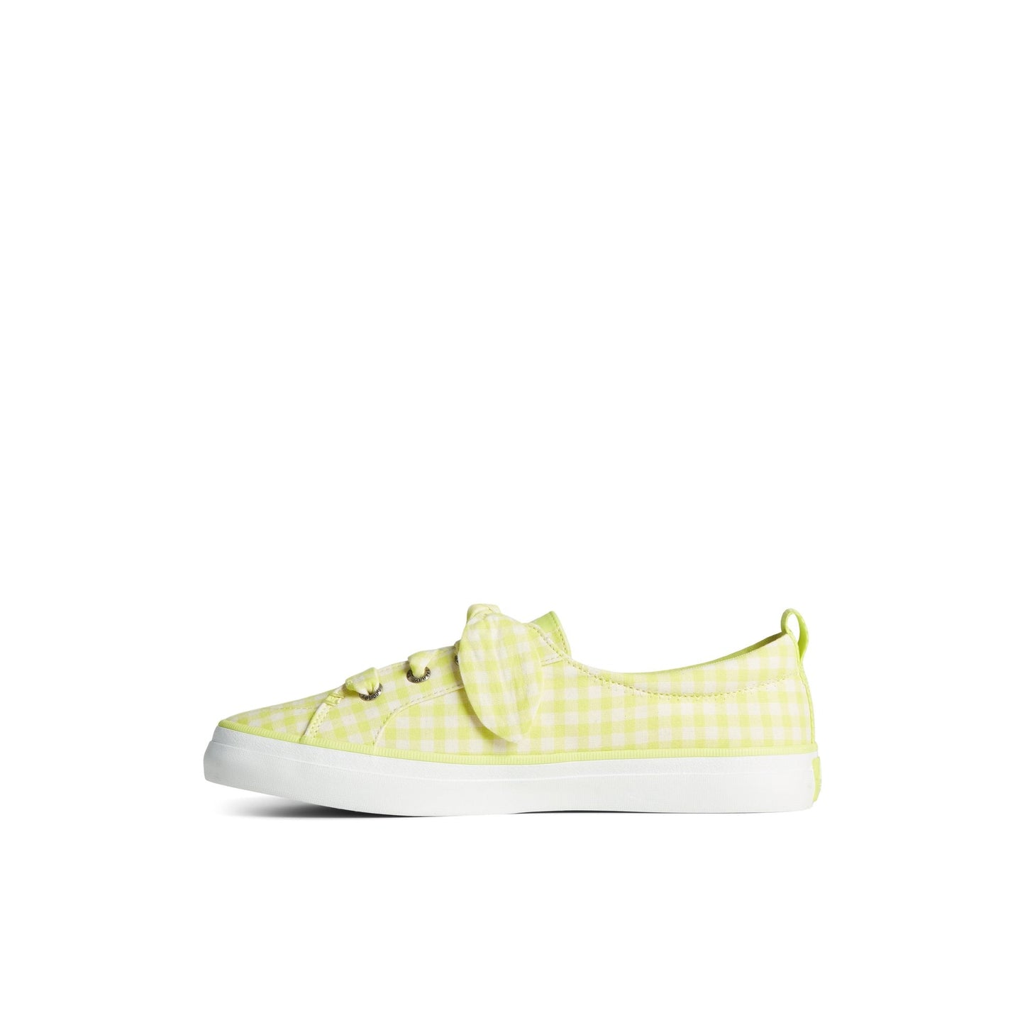 Crest Vibe Gingham Sneaker Light Green | Sperry
