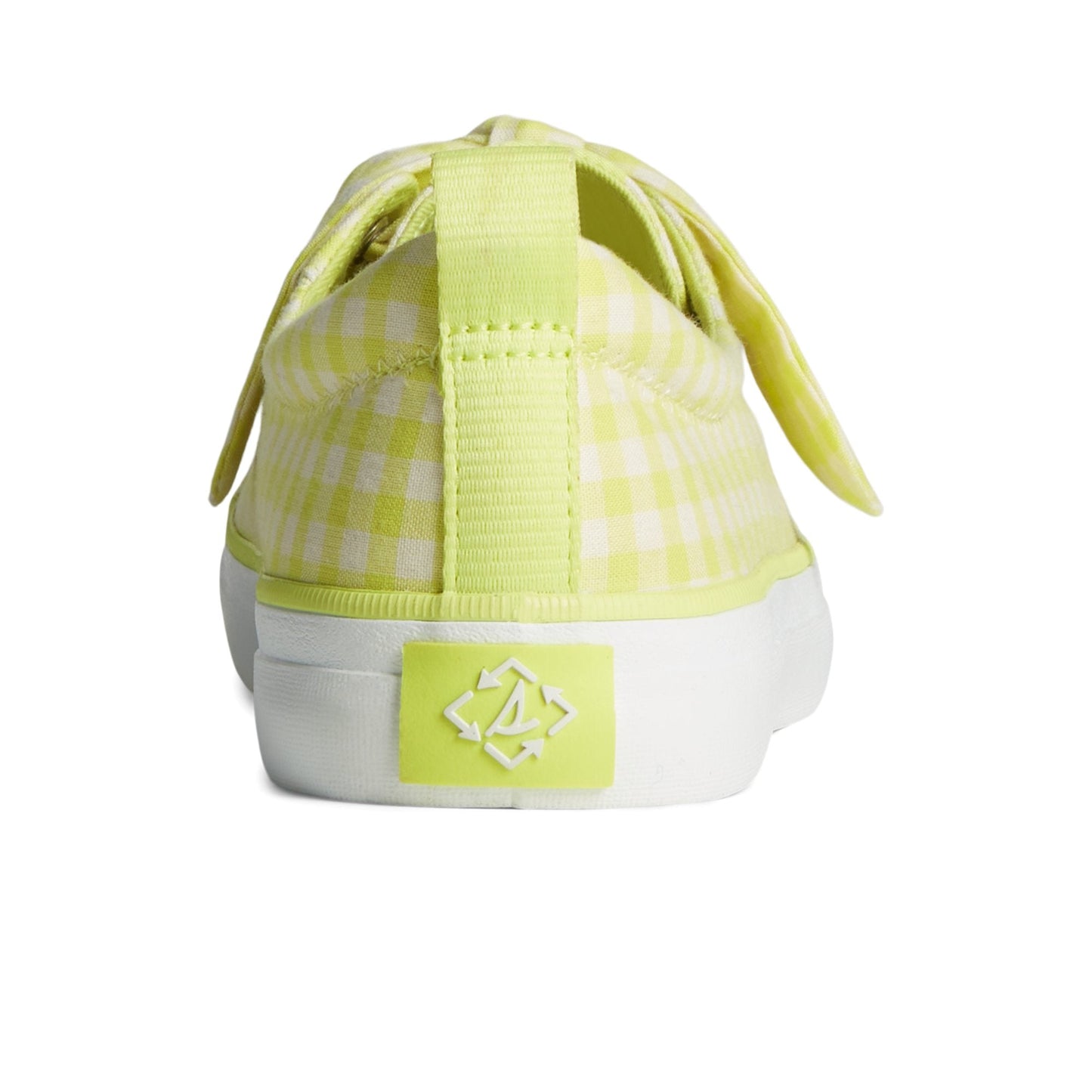 Crest Vibe Gingham Sneaker Light Green | Sperry