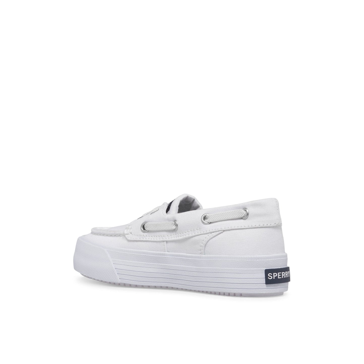 Bahaplatktex White Kids Sneakers | Sperry Discount