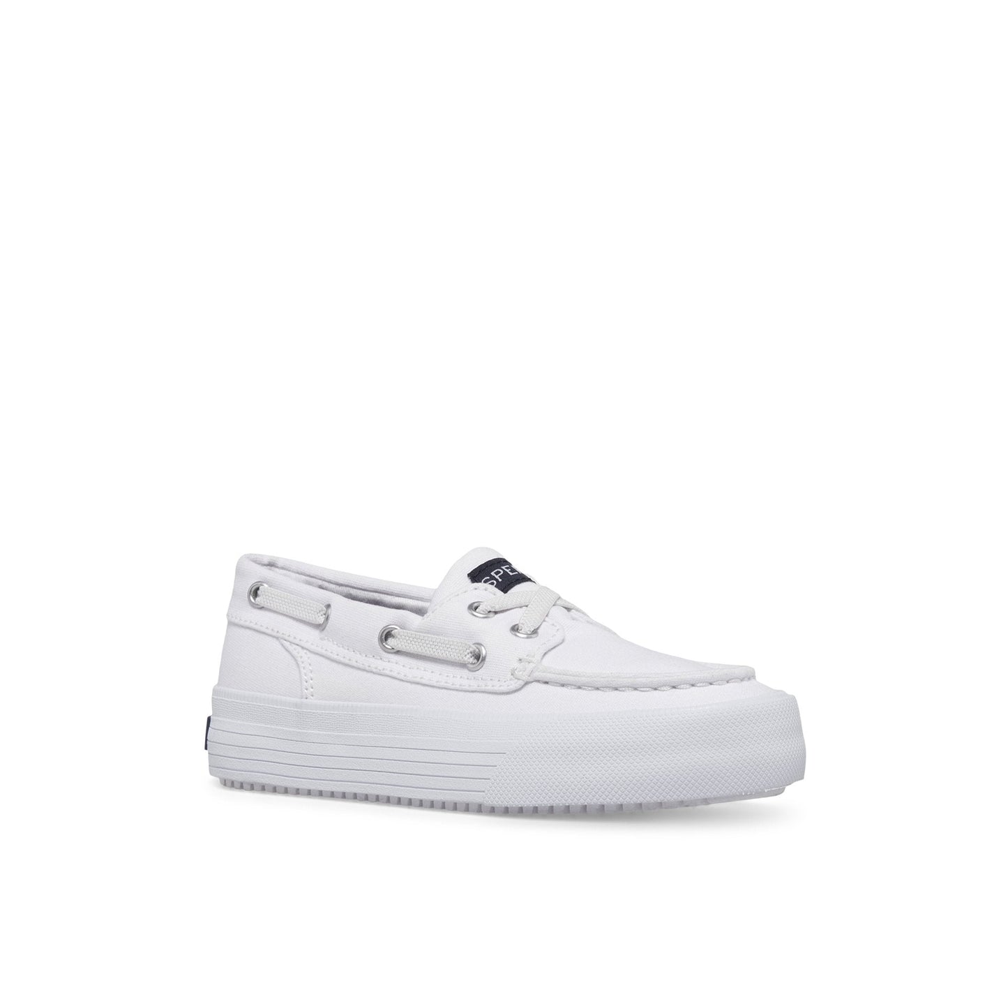 Bahaplatktex White Kids Sneakers | Sperry Discount
