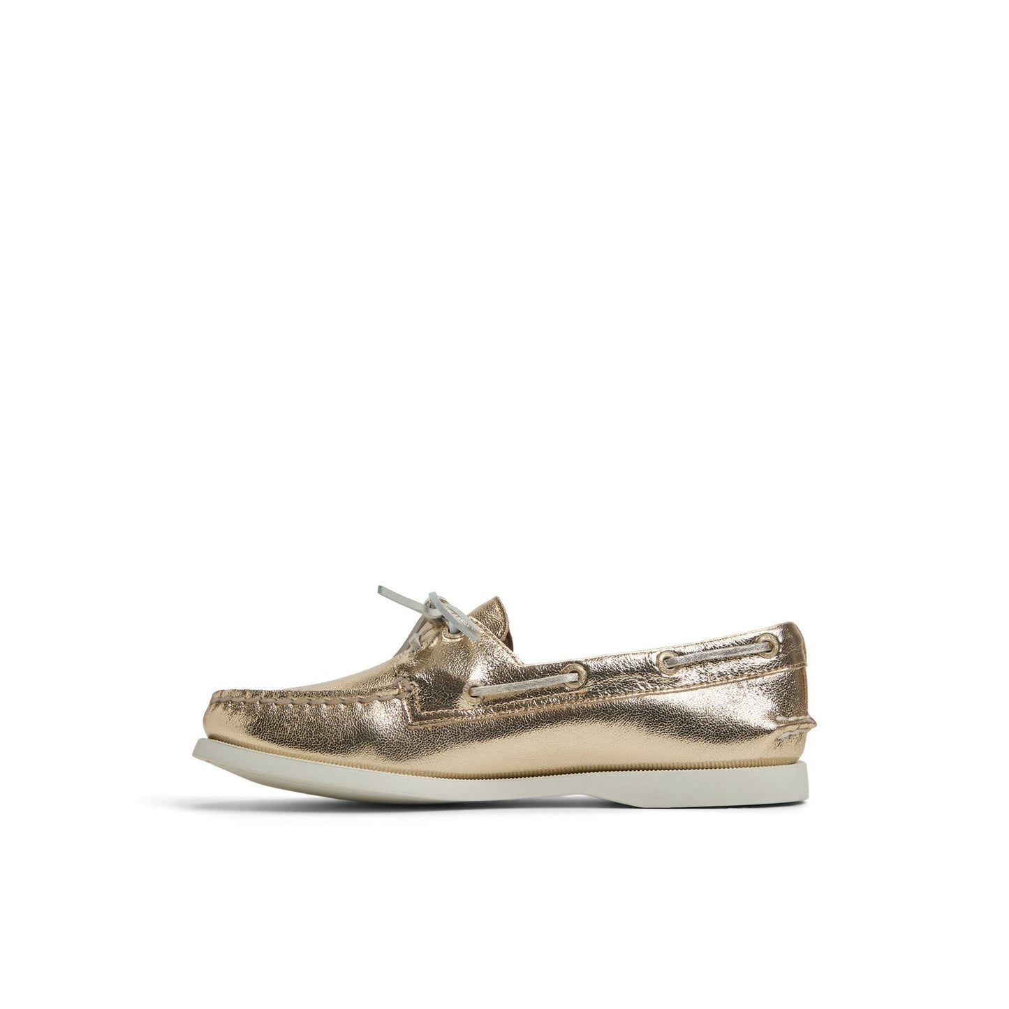 Authentic Original™ 2 Eye Boat Shoe Gold Women's Leather | Sperry Discount