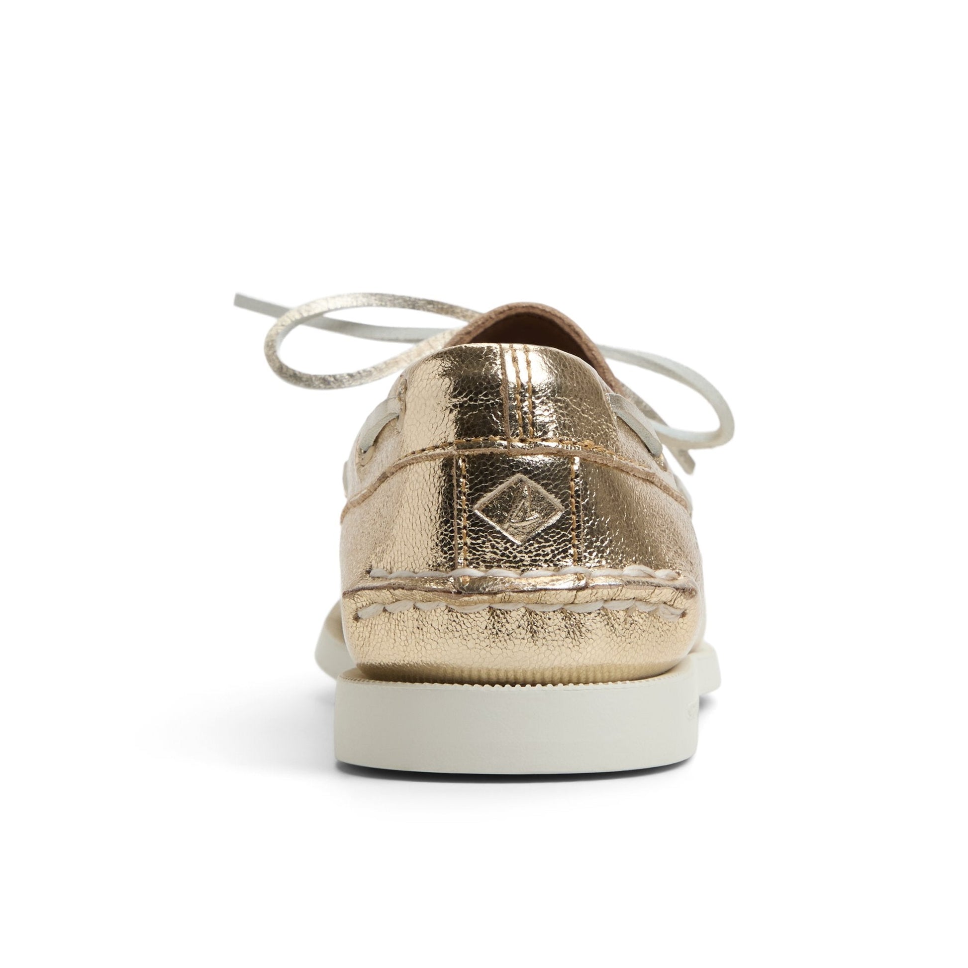 Authentic Original™ 2 Eye Boat Shoe Gold Women's Leather | Sperry Discount