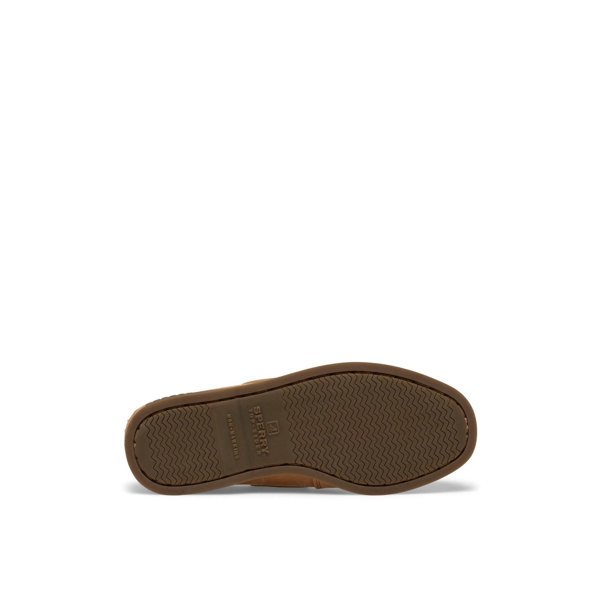 Aokleather Dark Brown Kids Boat Shoes | Sperry